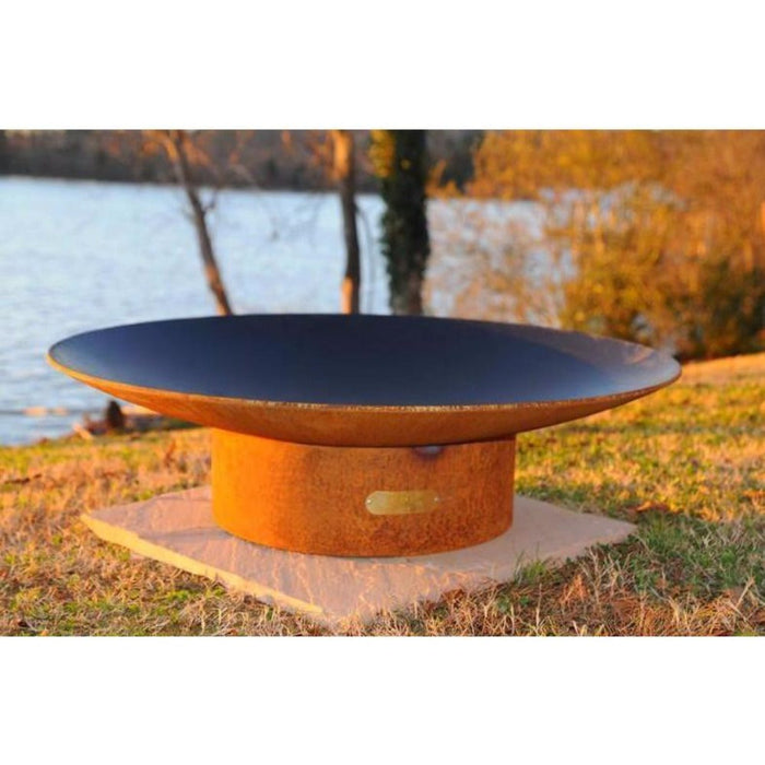 Fire Pit Art Asia 36-Inch Handcrafted Carbon Steel Fire Pit (AS36)