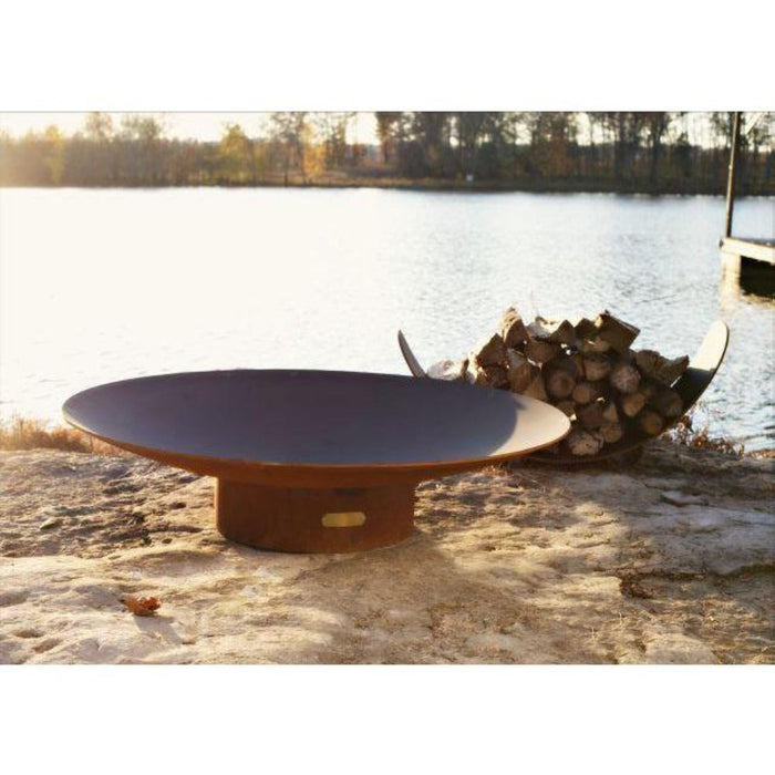 Fire Pit Art Asia 48-Inch Handcrafted Carbon Steel Fire Pit (AS48)