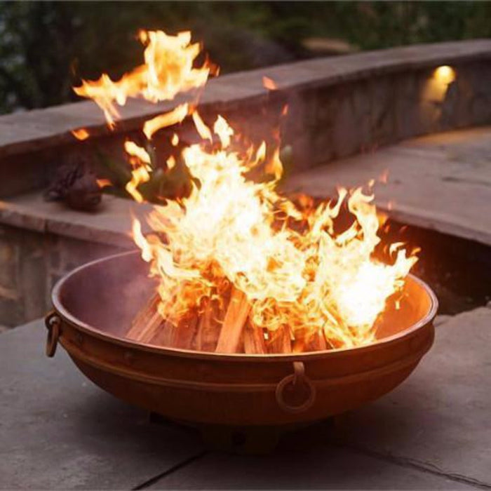 Fire Pit Art Emperor 37-Inch Handcrafted Carbon Steel Fire Pit (EMP)