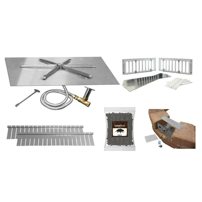 Firegear DIY Fire Pit Kit - Square