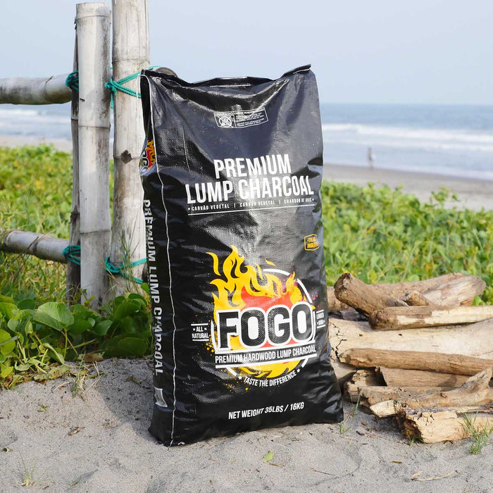 FOGO Premium (Black Bag) Lump Charcoal - 35LB