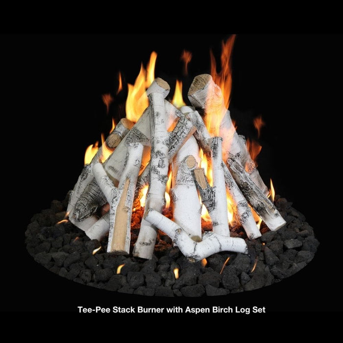 Grand Canyon Outdoor Tee-Pee Stack Gas Log Burner