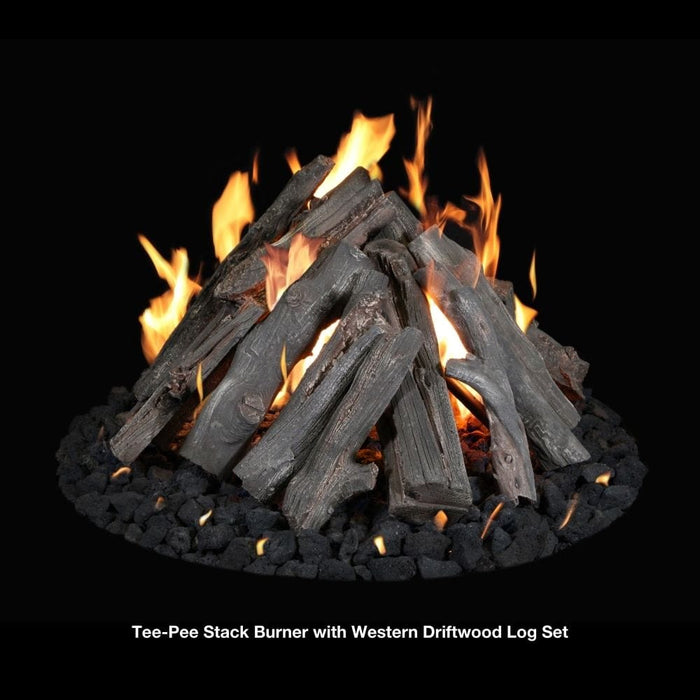 Grand Canyon Outdoor Tee-Pee Stack Gas Log Burner