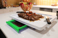 Dripless Cutting Board 2 In 1 System With Digital Meat Thermometer - The Kansas City BBQ Store