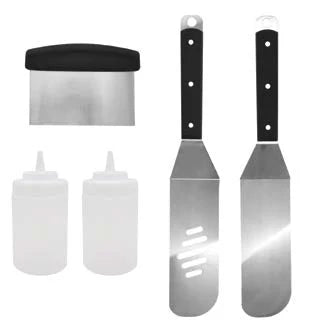 Grill Simple 5 Piece Griddle Tool Set