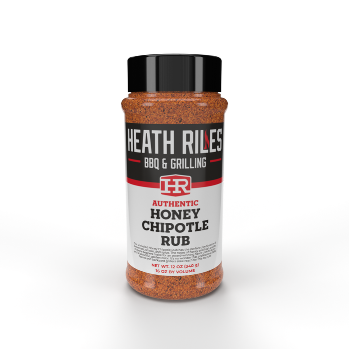 Heath Riles Honey Chipotle Rub 16 oz.