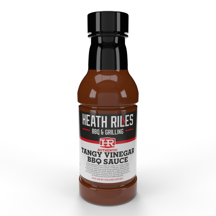 Heath Riles Tangy Vinegar BBQ Sauce 18 oz.