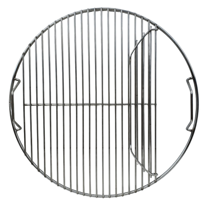 Heavy Duty Stainless Food Grate For 22" Kettles (with flip up door)