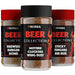 Kona Grilling Spices Gift Set For Men - Beer Flavored Herb, Spice and Seasoning Collection For Wings, Burgers, Ribs - The Kansas City BBQ Store