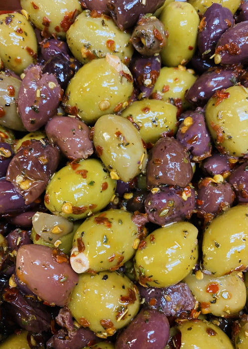 Hot Mix Olives