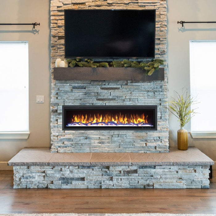 Huntington Fireplaces Sparkling Series Built-In/Wall Mounted Electric Fireplace