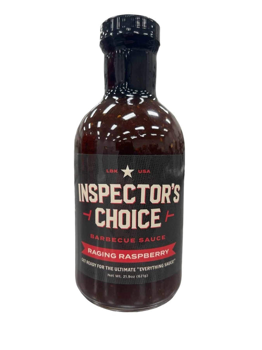 Inspector's Choice Raging Raspberry BBQ Sauce 21.9oz