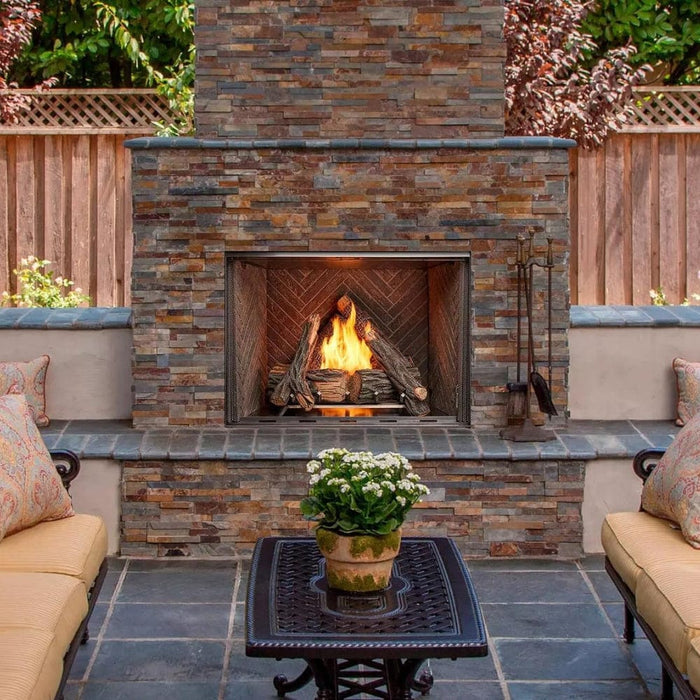 Majestic Courtyard Vent-Free Outdoor Natural Gas Fireplace