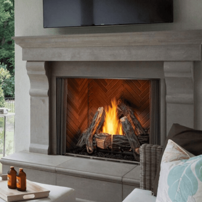 Majestic Courtyard Vent-Free Outdoor Natural Gas Fireplace