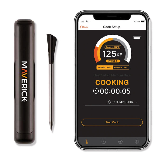 Maverick BT-30 STAKE BLUETOOTH TRULY WIRELESS INTELLIGENT FOOD THERMOMETER