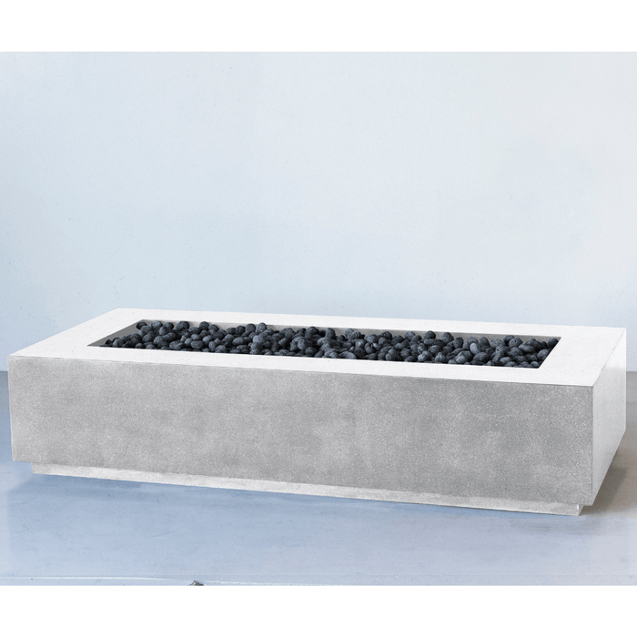 Modern Blaze Lumera Linear Concrete Fire Pit Table