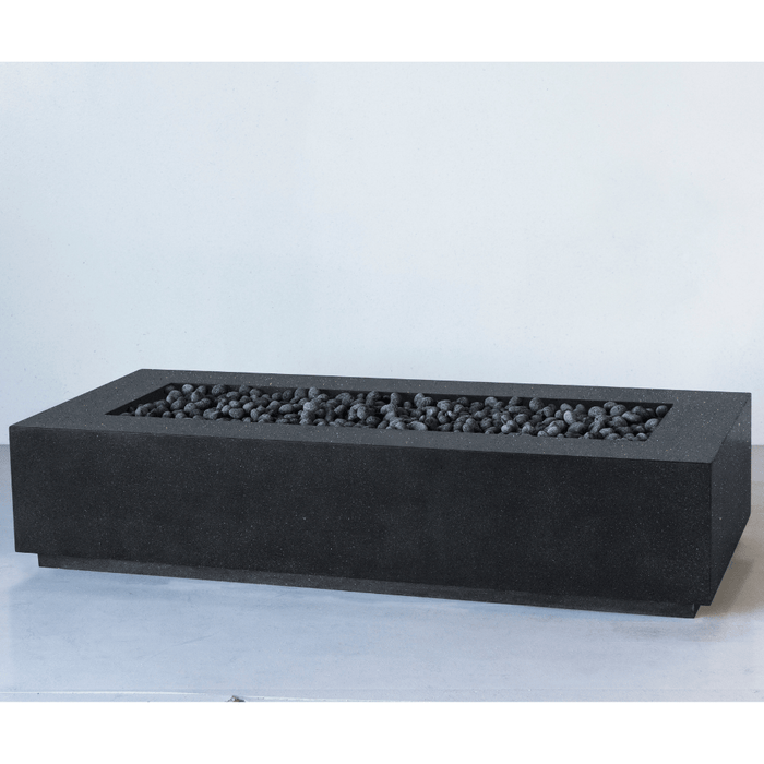 Modern Blaze Lumera Linear Concrete Fire Pit Table