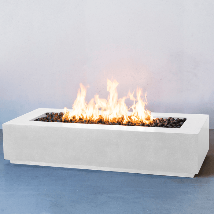 Modern Blaze Lumera Linear Concrete Fire Pit Table