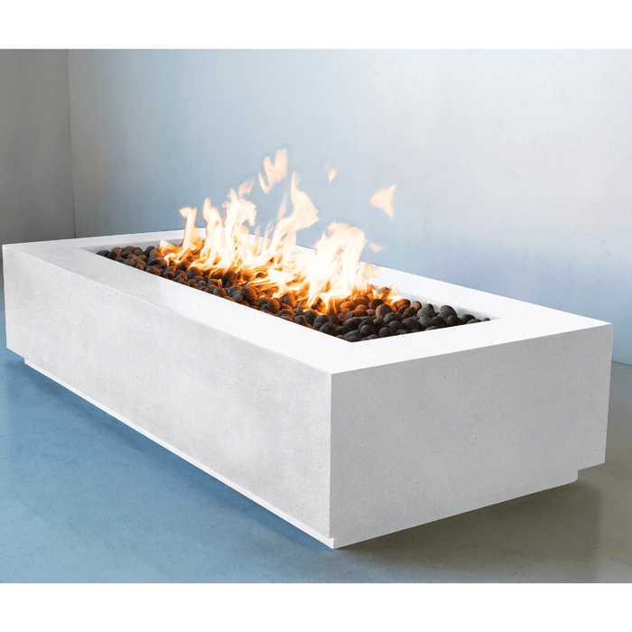 Modern Blaze Lumera Linear Concrete Fire Pit Table