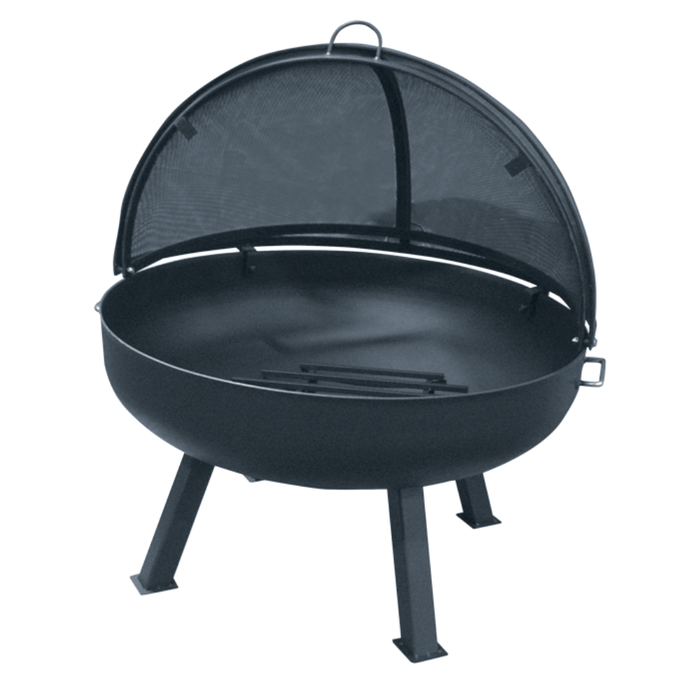 Modern Blaze Round Steel Fire Pit