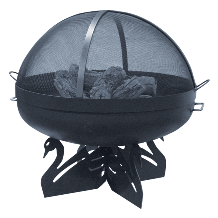 Modern Blaze Round Steel Fire Pit