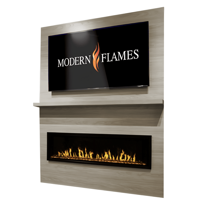 Modern Flames Allwood Fireplace Wall System for Orion Slim Electric Fireplace