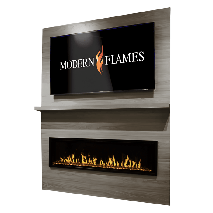 Modern Flames Allwood Fireplace Wall System for Orion Slim Electric Fireplace