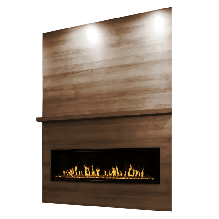 Modern Flames Allwood Fireplace Wall System for Orion Slim Electric Fireplace