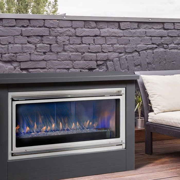 Montigo Mahana Built-In Ventless Outdoor Gas Fireplace