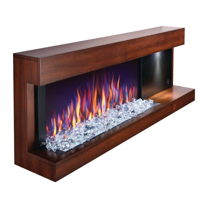 Napoleon Stylus 59-Inch Wall Mounted Electric Fireplace with USB Charging Port