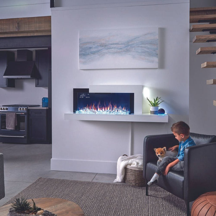 Napoleon Stylus Cara Elite 59-Inch Wall Mounted Smart Electric Fireplace (NEFP32-5019W-IOT)