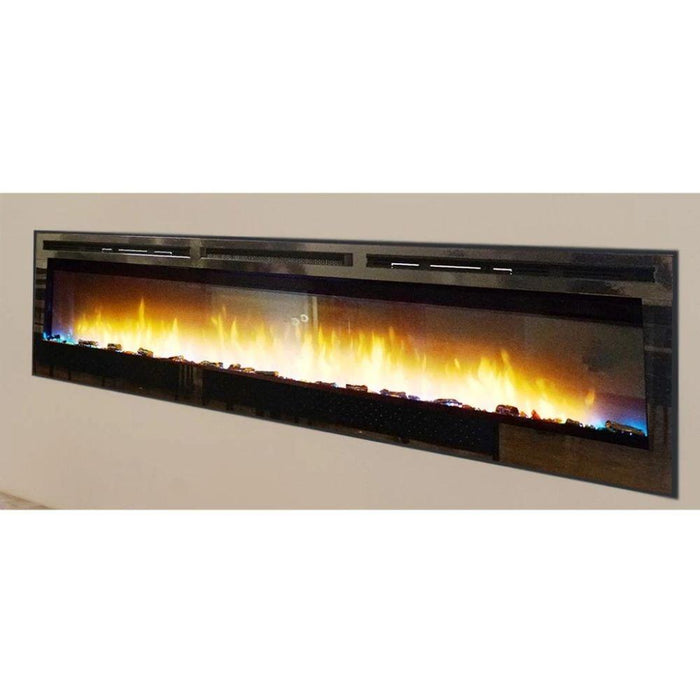 Nexfire 74-Inch Linear Built-in/Wall Mounted Electric Fireplace (EBL74)