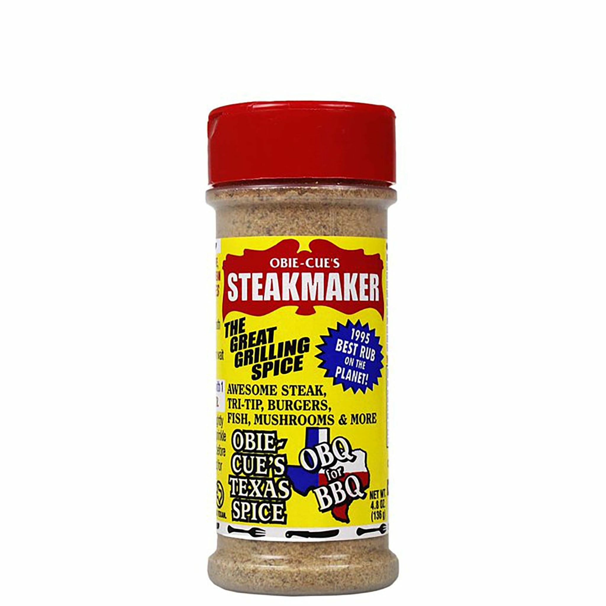 Obie Cue s Steakmaker The Great Grilling Spice 4.8 oz. The