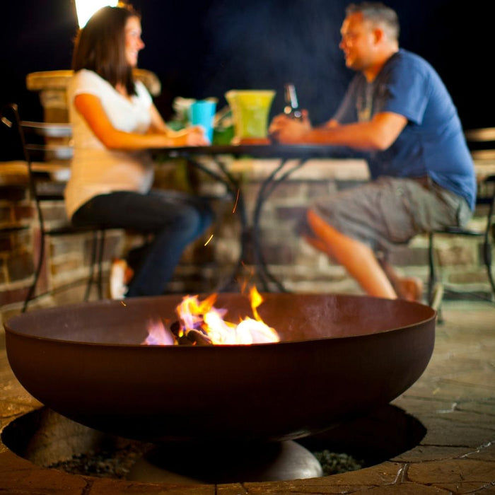 Ohio Flame Patriot Round Steel Fire Pit