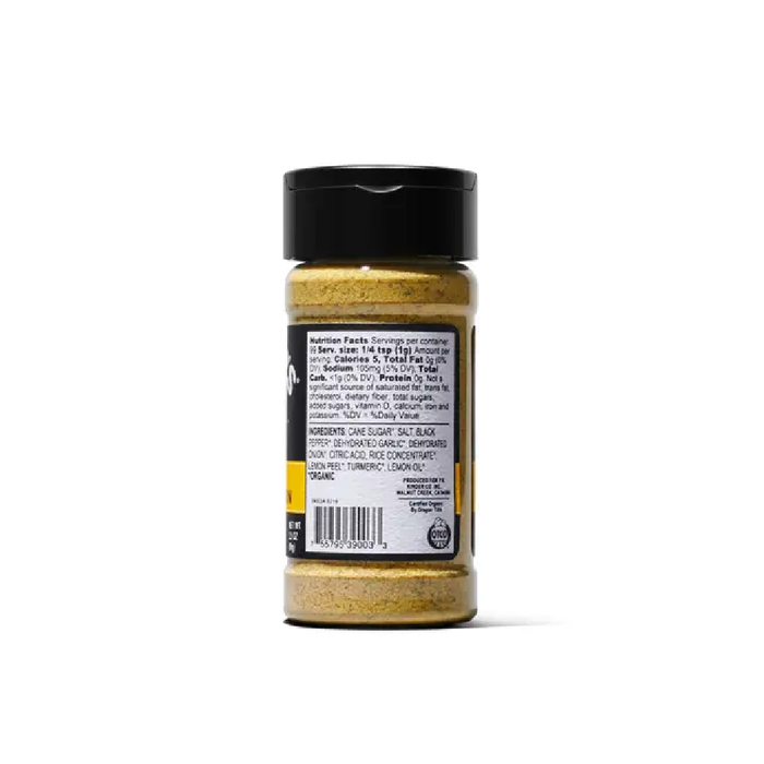 Organic Cracked Pepper & Lemon 3.5oz