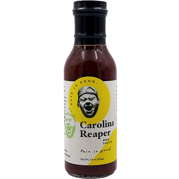 Pain is Good Carolina Reaper BBQ Sauce  14 oz. - The Kansas City BBQ Store