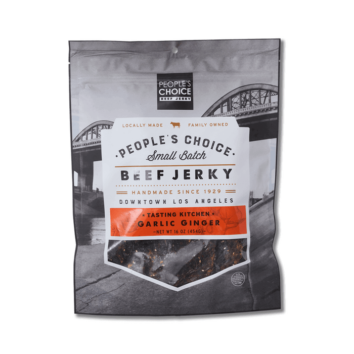 Garlic Ginger Beef Jerky - The Kansas City BBQ Store