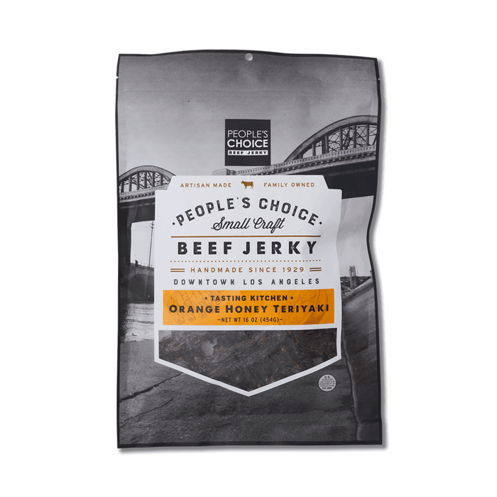 Orange Honey Teriyaki Beef Jerky - The Kansas City BBQ Store