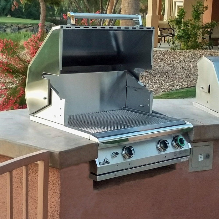 PGS Legacy Newport S27T 30-Inch Built-In Gas Grill with Timer