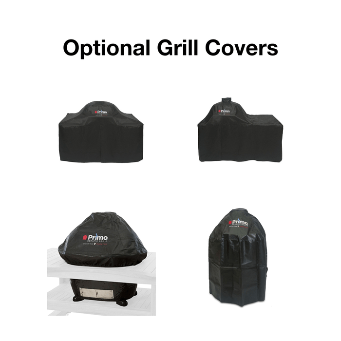 Primo XL 400 Oval Ceramic Charcoal Kamado Grill (PGCXLH)