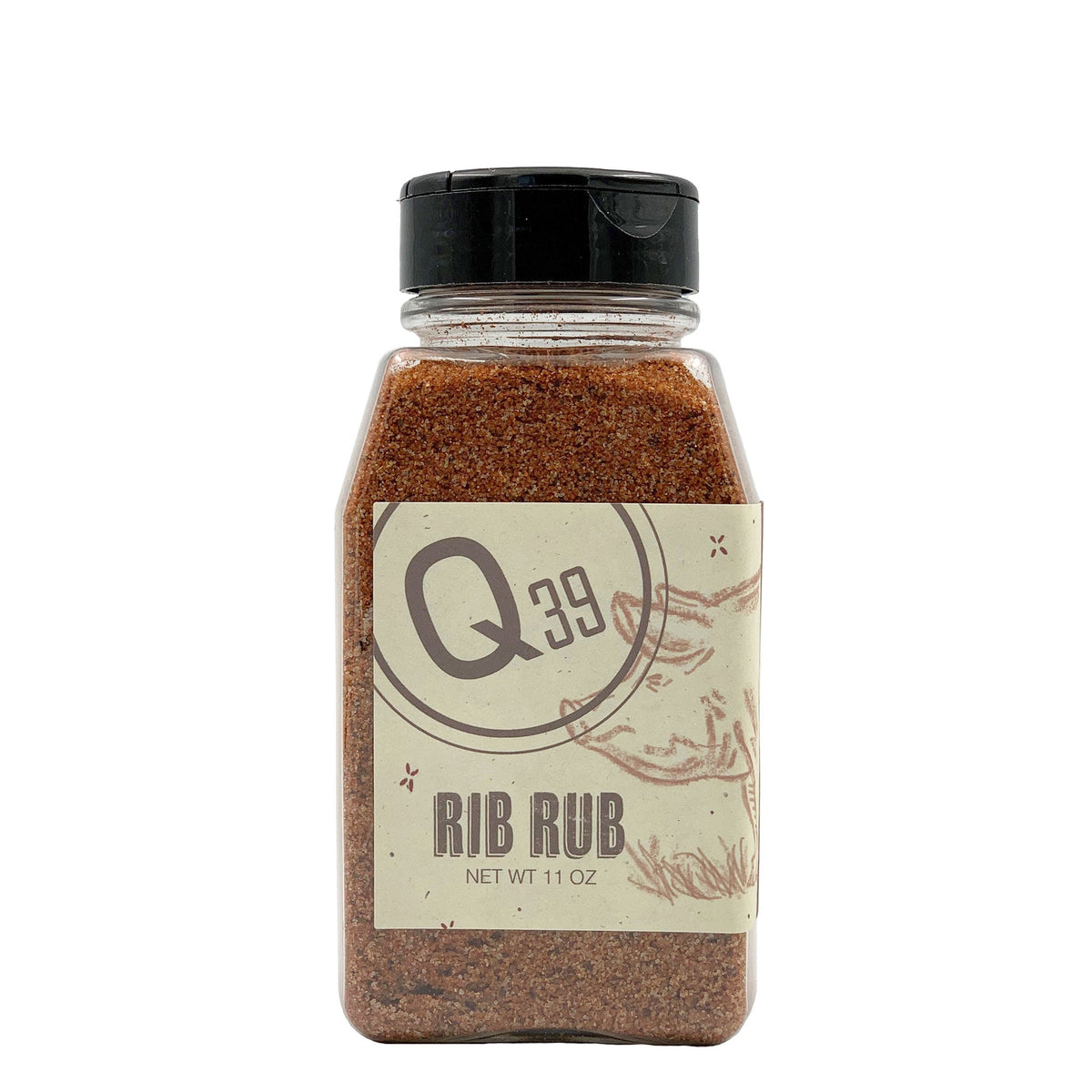 Q39 Rib Rub 11 oz. | The Kansas City BBQ Store