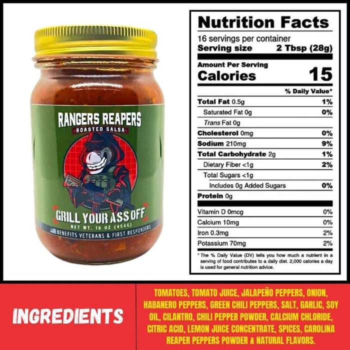 Rangers Reapers Roasted Salsa