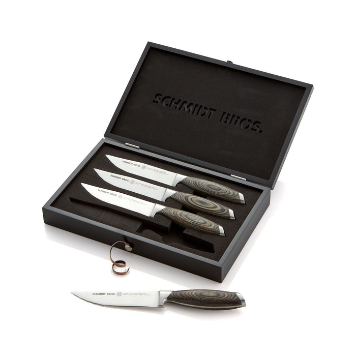 Bonded Ash, 4-Piece Jumbo Steak Knife Set