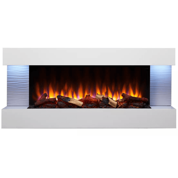 Simplifire Format 36-Inch Wall-Mounted Electric Fireplace With Mantel Options (SF-FORMAT36)