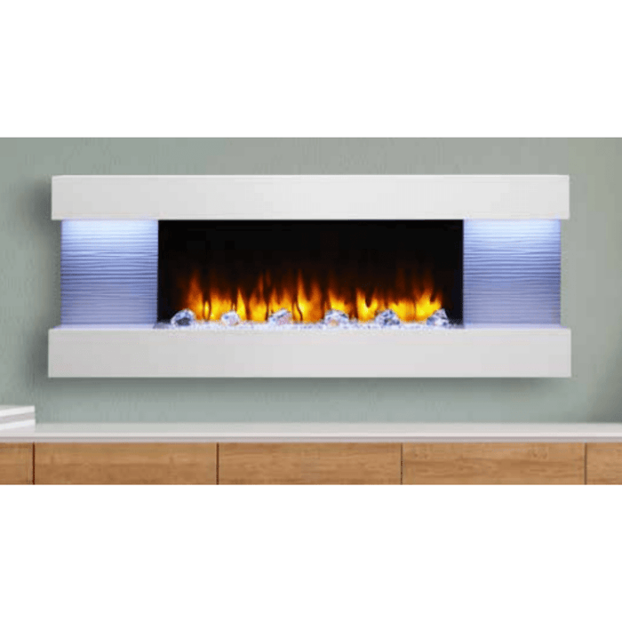 Simplifire Format 36-Inch Wall-Mounted Electric Fireplace With Mantel Options (SF-FORMAT36)