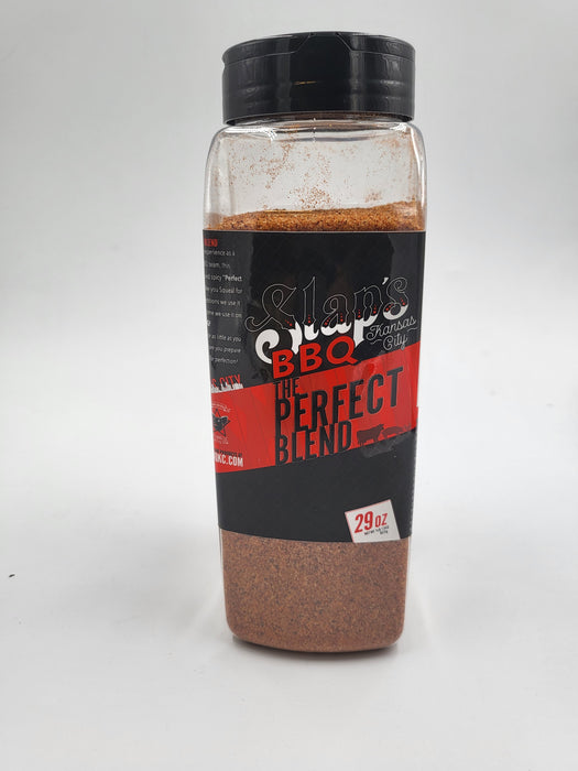 Slap's BBQ The Perfect Blend 29 oz. - The Kansas City BBQ Store