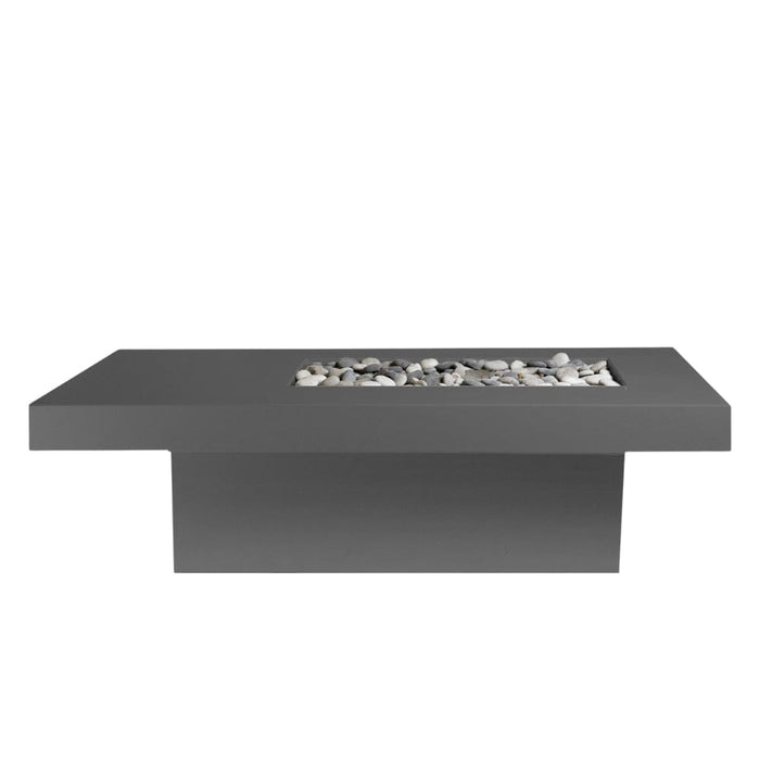 Solus Tavolo 68-Inch Linear Ultra High-Performance Concrete Gas Fire Pit Table