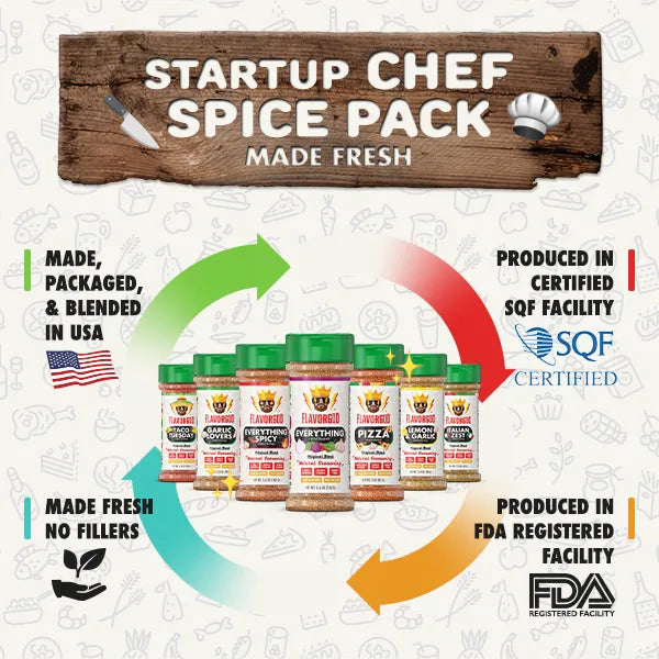 Startup Chef Spice Pack - The Kansas City BBQ Store