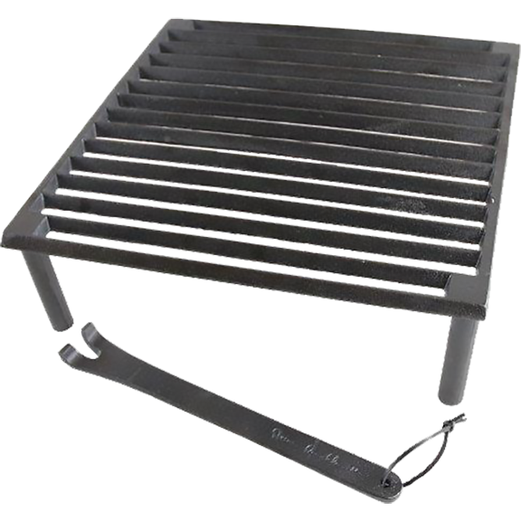 Steven Raichlen Cast Iron Tuscan Grill - The Kansas City BBQ Store