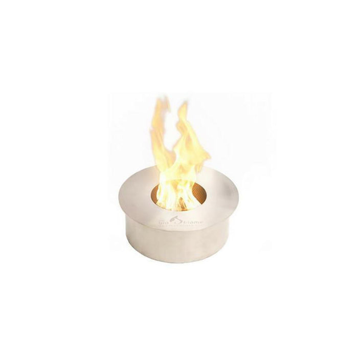 The Bio Flame 13-Inch Round Ethanol Fireplace Burner, Indoor/Outdoor